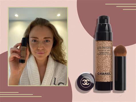 chanel makeup les beiges touche de teint|Chanel les beiges water fresh complexion touche de teint review.